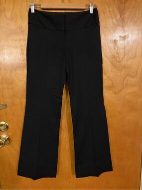 Express Black Bootcut Stretch Pants